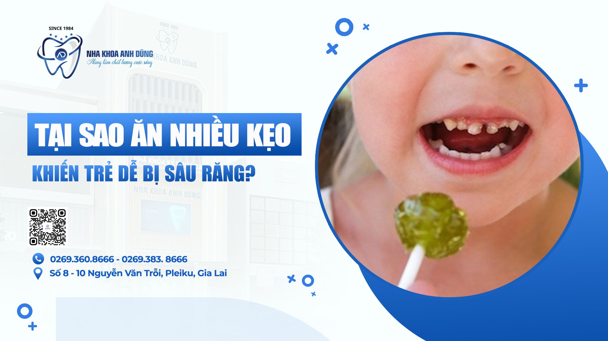 TẠI SAO ĂN NHIỀU KẸO KHIẾN TRẺ DỄ BỊ SÂU RĂNG?